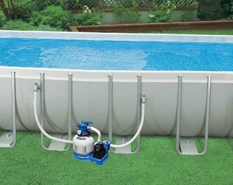 Intex 24'x12'x52" Ultra Frame Rectangular Above Ground Swimming Pool Set