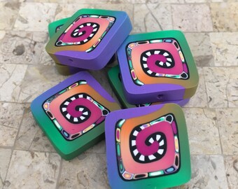 Polymer Clay Beads by TLS Clay Design