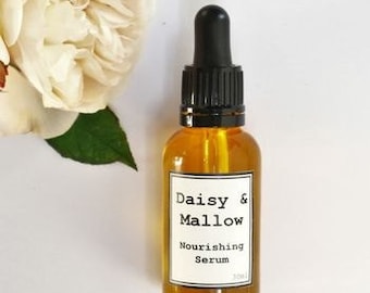 Nourishing Rose Facial Serum - facial oil - Jojoba - Rosehip - Argan-Moringa-Evening Primrose-Pomegranate-Tamanu -Sea Buckthorn- Carrot-50ml