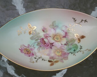 Schumann Arzberg Germany Candy Dish-Wild Rose