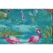 Timeless Treasures Quilting Cotton Fabric Pink Flamingo in Marsh 127965 - 1/2 Yard