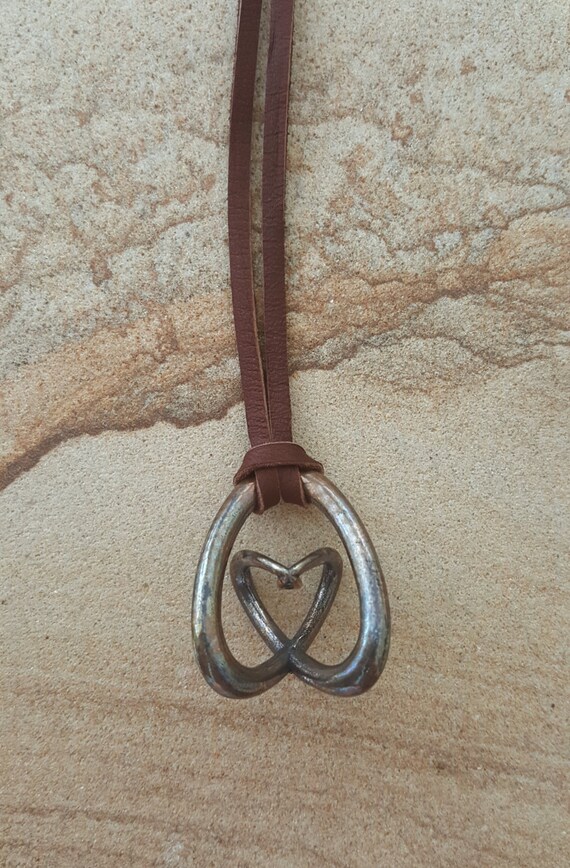 3d Music Necklace - "Cradle" - Original Bronze Pendant - Fifth Octave Harmony - Techniflow Soundstill Series