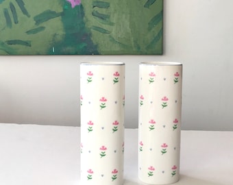 Vintage FTD Floral & Heart Vase (1)