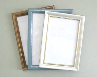 Small Picture Frame Craft Frame Photo Frame Photo Picture Frame Brown Frame Small Frame Table Frame with Glass Miniature Frame Table Top