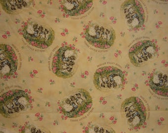 Beatrix Potter Three little kittens Quilting Treasures ( BTHY )