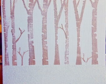 Demo card Snowy Trees