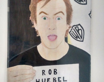 Portrait of actor Rob Huebel