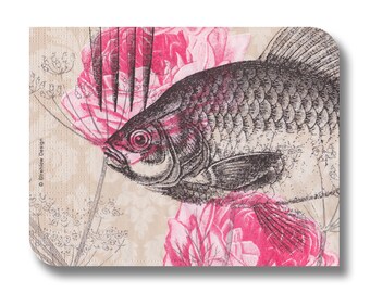 Fish paper napkin for decoupage, mixed media, collage, scrapbooking x 1. No. 1260