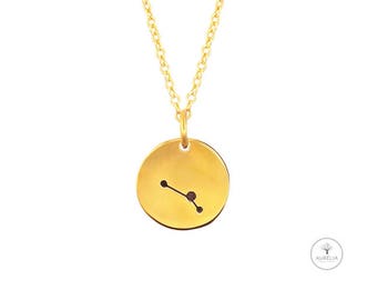 925 Silver Zodiac constellation chain