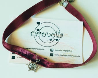 Choker jewelry, women's choker,Cute Choker,black velvet choker, Black Choker, Velvet Choker, Choker Necklace, Anchor Choker, Charm Choker