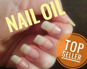 ON SALE Nail Oil, Cuticle Oil, nail growth oil, nail serum, nail treatment, nail strengthener, nail care, nail hardener, brittle, nail repai