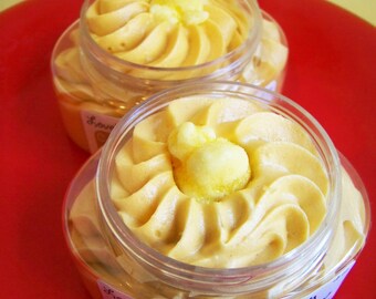 Whipped Soap Cream Fluff Caramel Corn - Whip Soap, Fluffy Whipped Soap, Carnival, Soap in a Jar, Whipped Soap, Popcorn Soap, Shaving Soap