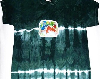 Batik T-shirt with sound