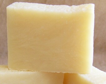 Unscented Uncolored Cold Processed Soap Vegan Sensitive Skin Soap Unscented Olive Oil Facial soap