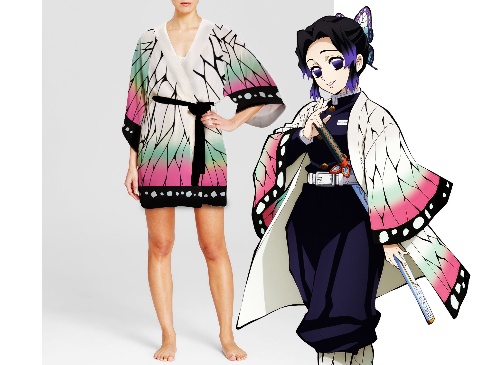 Картинки незуко в полный рост