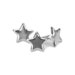 Painted Metal Paper Fasteners Stars (Brads) 50/Pkg