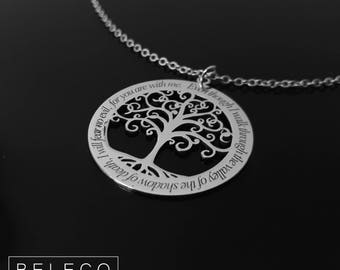Customized Tree Of Life Pendant, Custom Tree Of Life, Tree of Life Necklace, Personalized Tree Of Life Pendant, Tree Of Life Charm