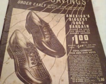 1937 Sears Roebuck and Co. Summer catalog.