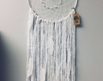 All white Dream catcher