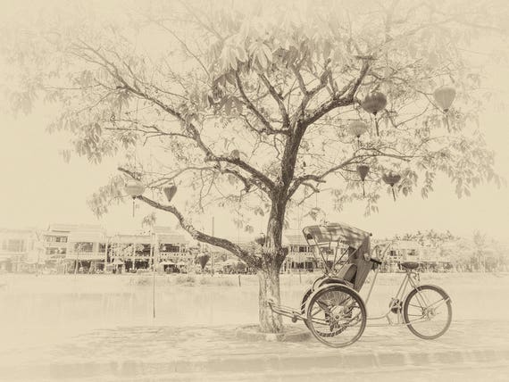 VIETNAM STORIES 6. Sepia Tone, Vietnam Print, Hoi An, Travel Photography, Artistic Photography, Photographic Print, Limited Edition