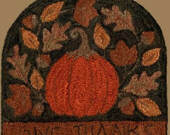 Punch Needle Pattern - Give Thanks