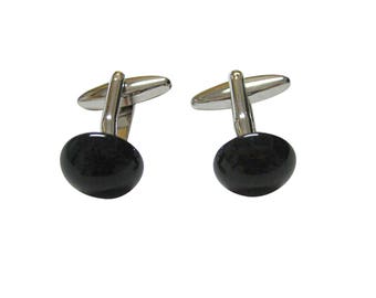 Black Onyx Gemstone Cufflinks