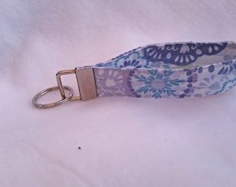 key fob, purple key chain,wrislet