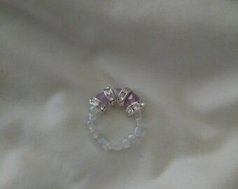 Custom made beaded rings