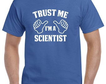 Scientist Gift-Trust Me I'm A Scientist Shirt Science Geek Nerd