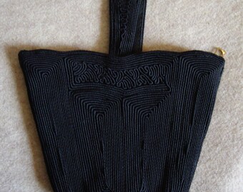 Corde Evening Purse, Wristlet, Vintage