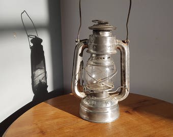 Vintage Hurricane lamp Frowo No. 50 1940. Germany. Vintage.