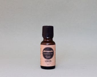 LEMON pure organic essential oil 20ml