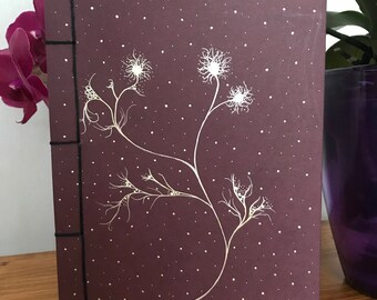 Handmade notebook, A5, Japanese binding