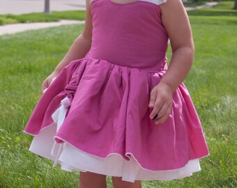Boutique Quality Handmade Everyday Princess Aurora Sleeping Beauty Inspired Dress sizes newborn - girls 8