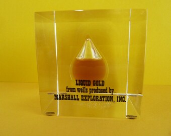 Advertising, Paper Weight Souvenir, From Marshall Exploration, Inc.