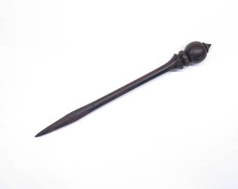 Wood Hair Stick: Hand Turned Wooden Hair Stick MADE TO ORDER