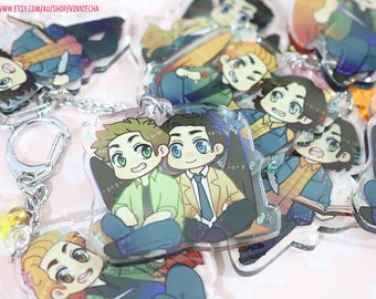 2" Acrylic Supernatural Charms