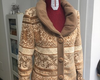 Damask jacquard jacket