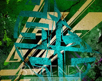 Abstract digital painting