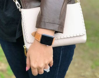 Leather Apple Watch Band 38mm Woman, Brown Apple Watch Band 42mm Men, Apple Watch Leather, Tan Apple Watch Strap, iWatch Band, iWatch Strap