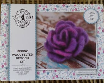 Kirsty Allsopp Felted Merino Wool Brooch Kit