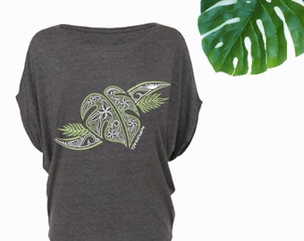 Women's - Monstera Kimono Top - **PRE-ORDER**