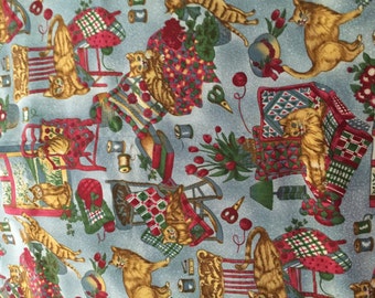 Two Yards of Cat Fabric