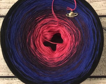 Galaxy Gradient Yarn Cake