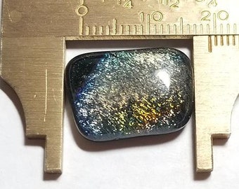 Artisan Made Fused Dichroic Glass Cabs