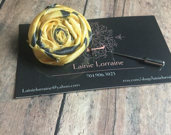 Lapel pin, men's lapel pin, lapel pin flower, lapel flower, mens gift, lapel