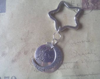 Keychain ~ to the moon and back... ~.
