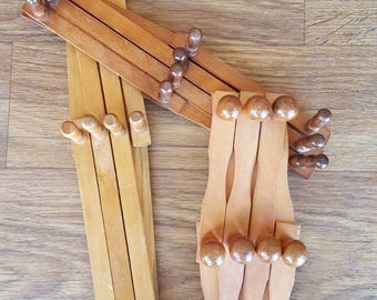FLASH SALE / Peg Wall Rack / Peg Rack / Accordion Rack