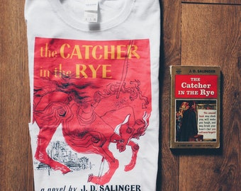 Catcher in the Rye Shirt | Book Cover | JD Salinger | Holden Caulfield