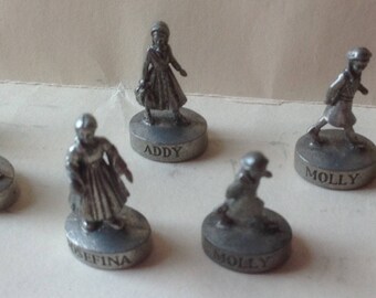 American girl dolls miniatures pewter